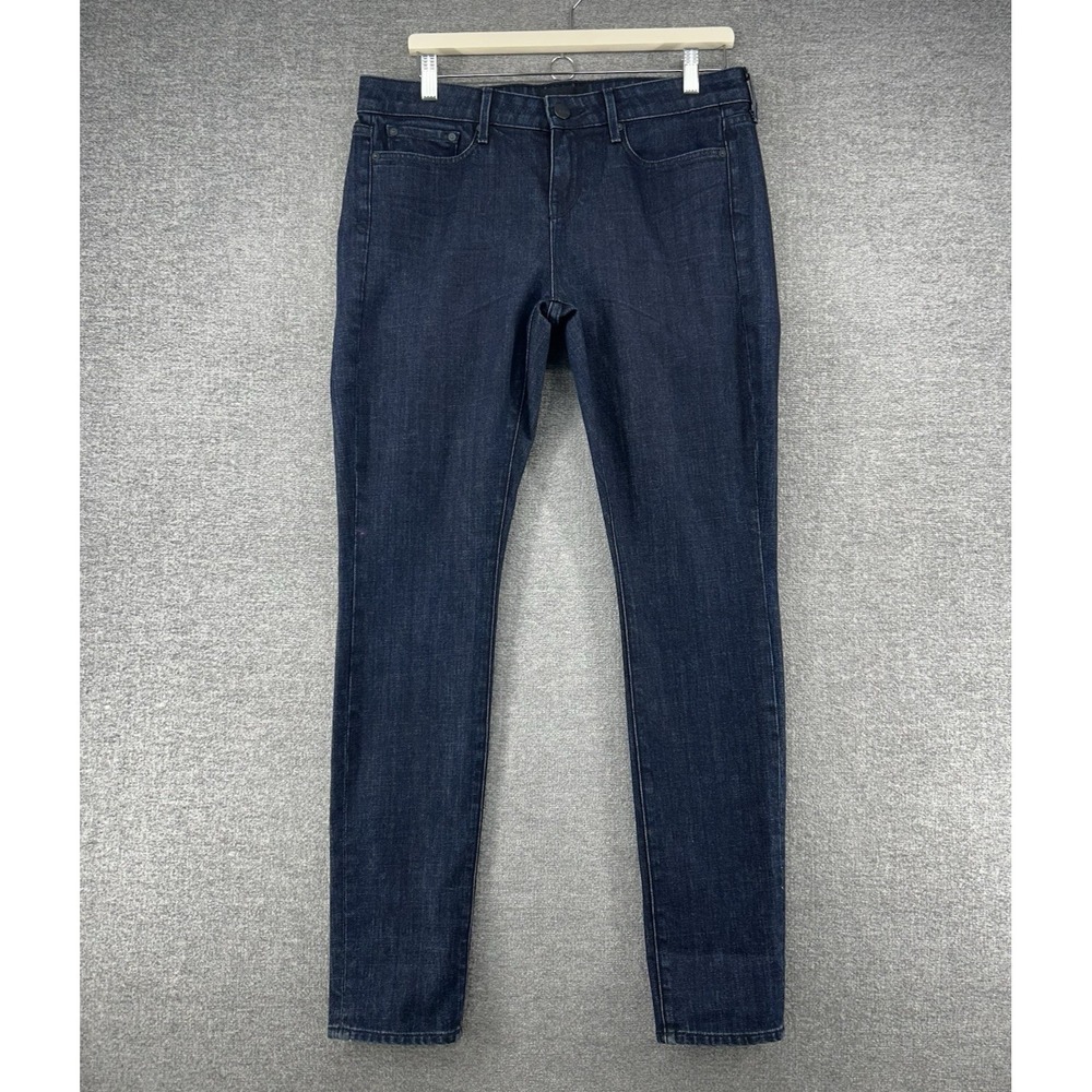 Vince Skinny Jeans Men Size 30x31.5 Dark Blue Denim Casual Cotton Pockets‎